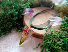 Load image into Gallery viewer, Amanita pendulum pendant