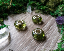 Load image into Gallery viewer, Real moss bracelet charm