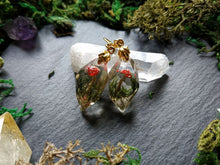 Load image into Gallery viewer, Amanita crystal earrings
